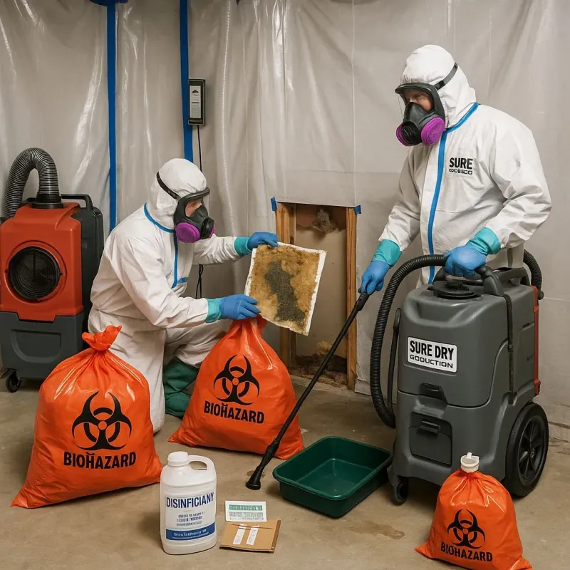 Contaminated Water Handling Protocols process in Prospect Heights, IL