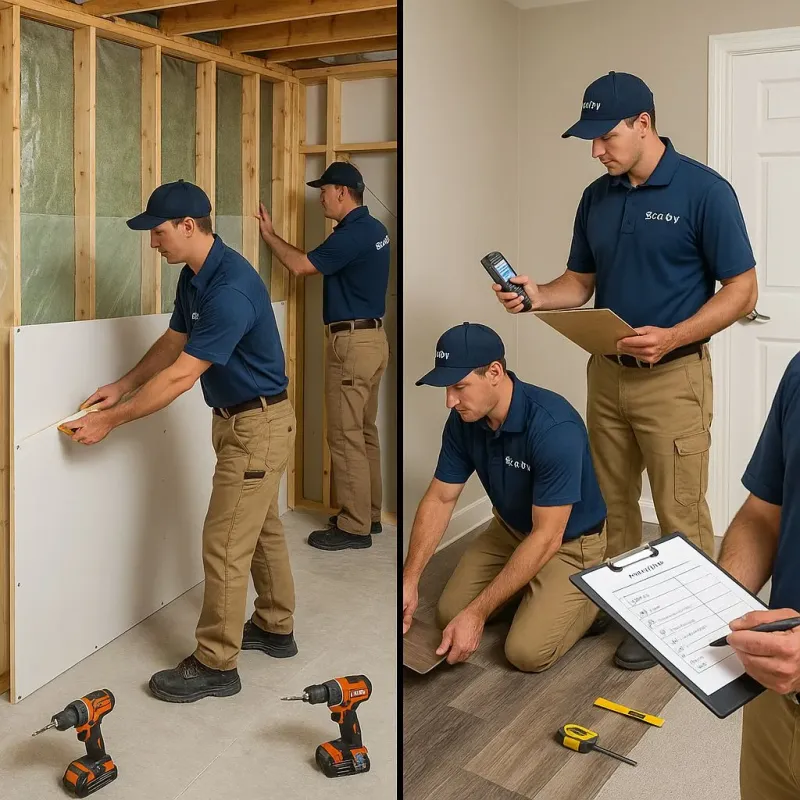 Repairs and Reconstruction process in Prospect Heights, IL